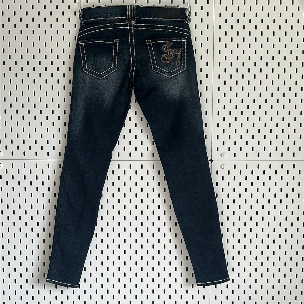 Seven7 Dark Blue Jeans